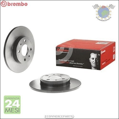 Kit coppia dischi freno brembo - dischi,