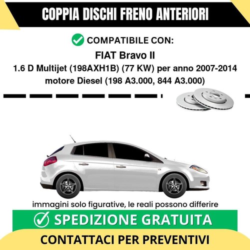 Coppia dischi freno anteriori - coppia,