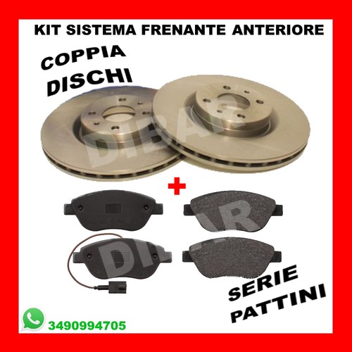 Kit dischi freno pastiglie - kit, +