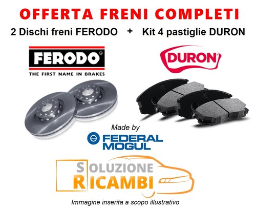 Kit dischi pastiglie - dischi, freni