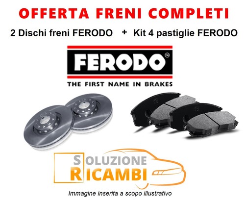 Kit dischi pastiglie freni - dischi,
