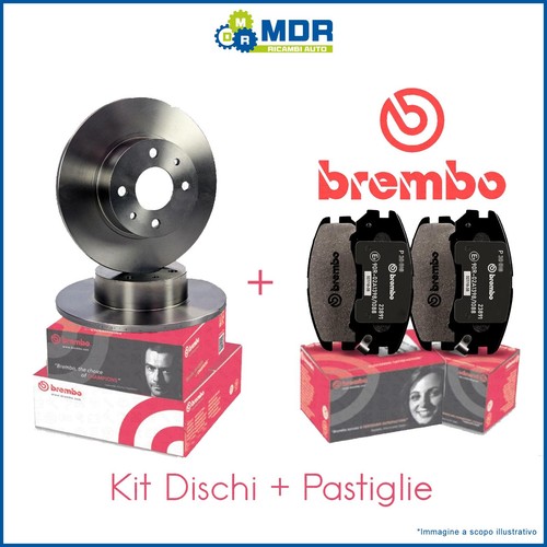 Kit dischi pastiglie brembo - +,