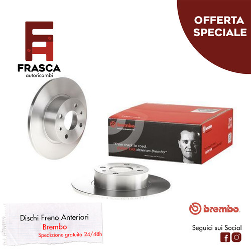 Dischi freno anteriori - freno, brembo